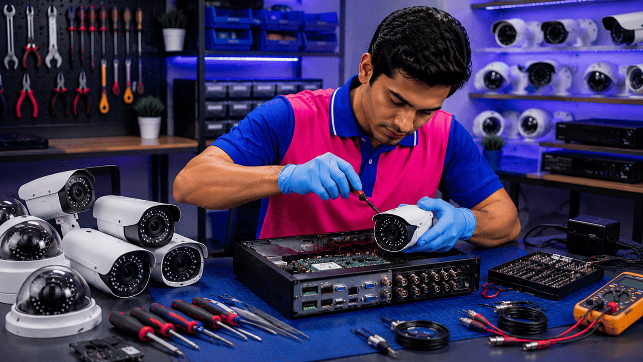 CCTV Repair Service (On-Site)