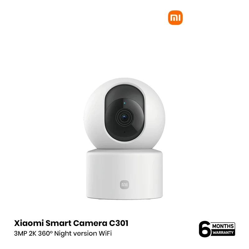 Xiaomi Smart Camera C301 3MP 2K 360′ Night version WiFl