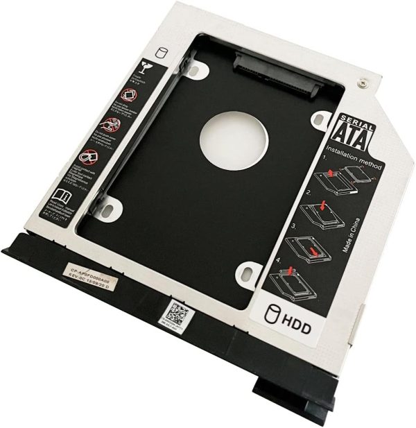 Big Caddy for Laptop – 2nd HDD/SSD Bay Adapter Big Caddy for Laptop – 2nd HDD/SSD Bay Adapter