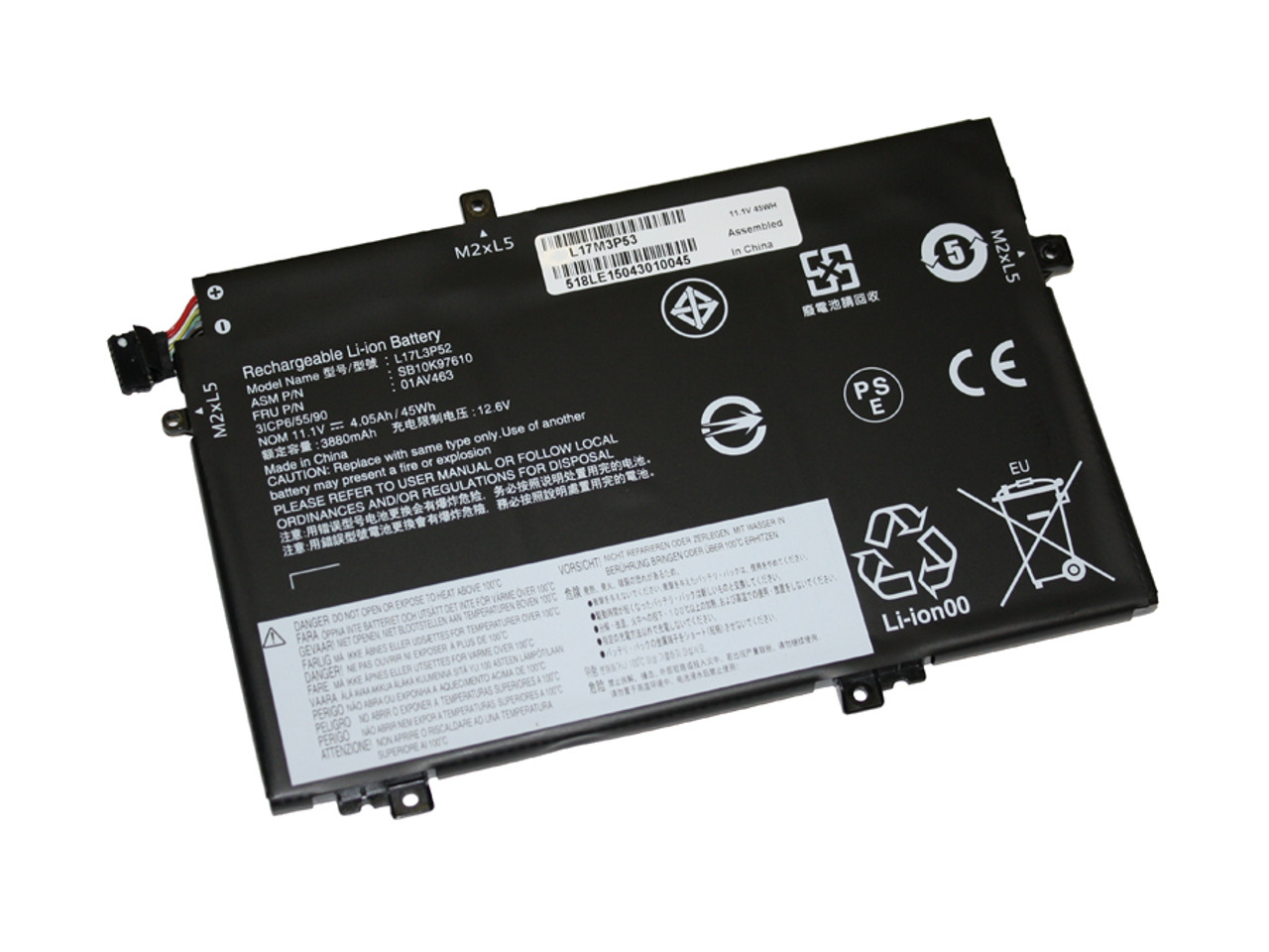 Lenovo ThinkPad L480 / L490 / L14 Battery