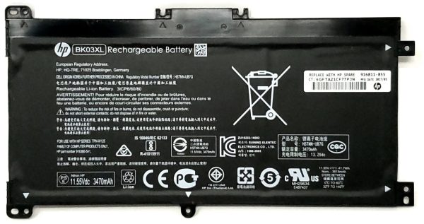 BK03XL Battery for HP Pavilion x360 14-BA Series