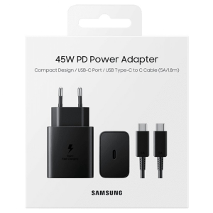 Samsung 45W USB-C Super Fast Charging Adapter with 1.8m Type-C